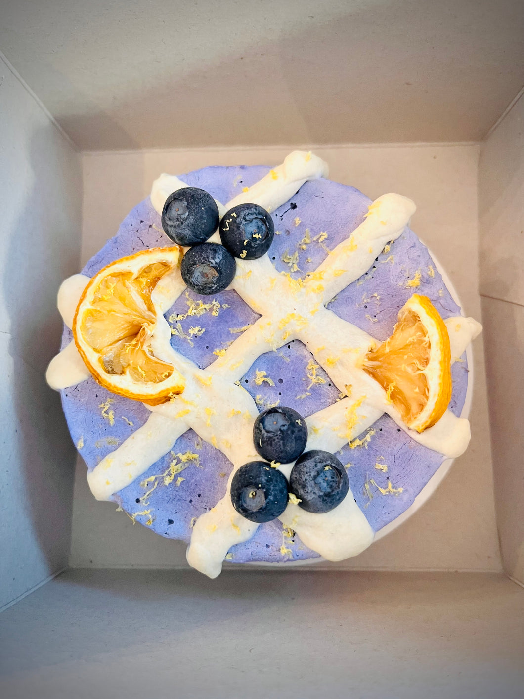 Wild Blueberry & Lemon Cosmic Cheezecake & Cups
