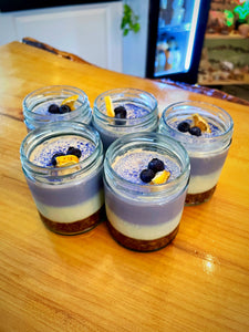 Wild Blueberry & Lemon Cosmic Cheezecake Cups