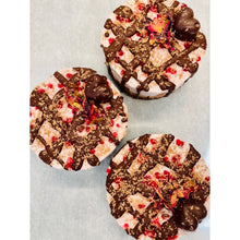 Load image into Gallery viewer, Chocolate Raspberry Rose Cheezecake (Mini's &amp; Cups)
