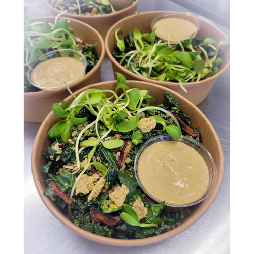 Sunflower Caesar Salad Bowl