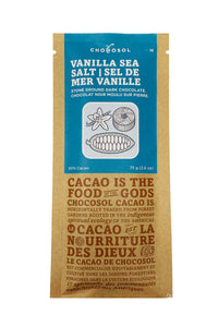 Chocosol Vanilla Sea Salt Cacao Chocolate Bar